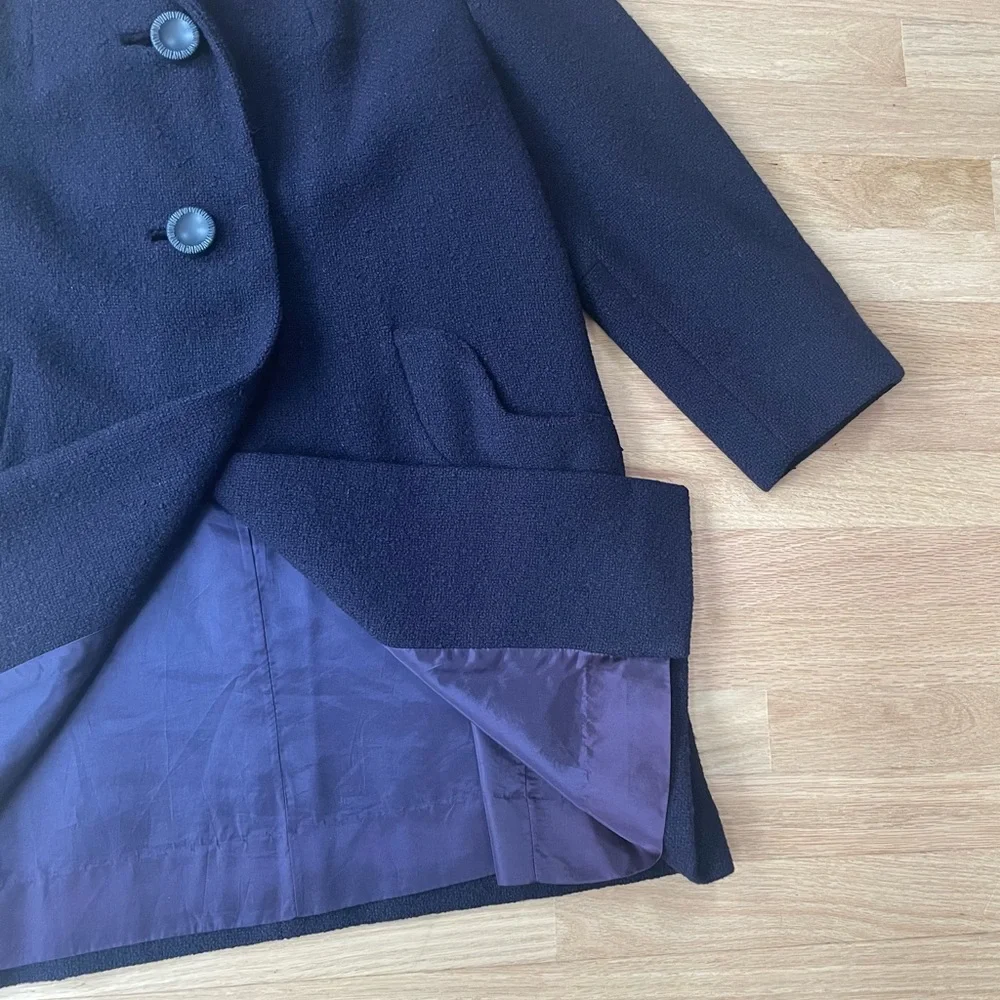 Vintage Union Label Wool Pea Coat - Picture 5 of 12